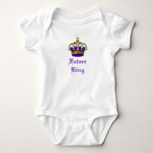 Body Para Bebé Royal Baby Crown Future King Creeper