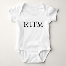 RTFM Lee el ******* Manual Camiseta Divertida para