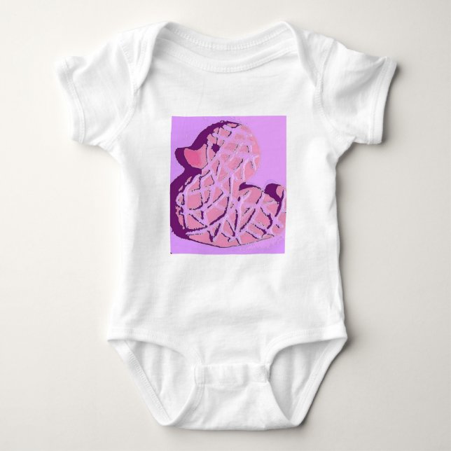 Body Para Bebé Rubber Duckie Pop Art (Anverso)