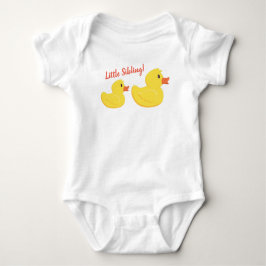 Body Para Bebé Rubber Ducky Pequeño Parentesco De Bebé Bodysuit