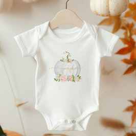 Body Para Bebé Rubor fall pequeño calabaza baby bodysuit