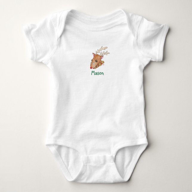 Body Para Bebé Rudolf Baby suit (Anverso)