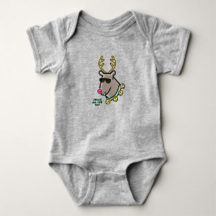 Body Para Bebé Rudolf Reindeer T-Shirt