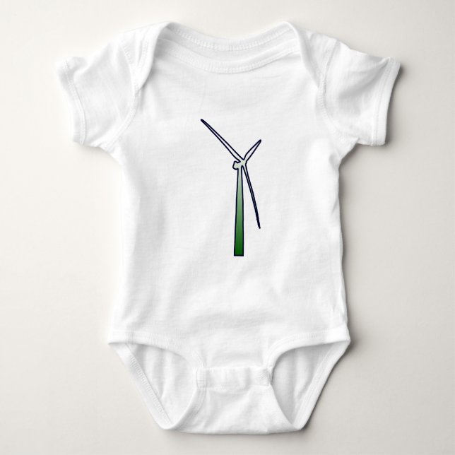 Body Para Bebé Rueda de paletas soplas generator wheel (Anverso)