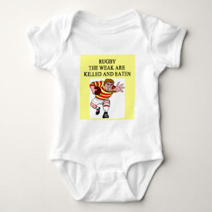 BODY PARA BEBÉ RUGBI