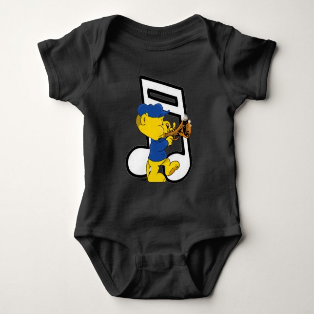 Body Para Bebé ¡Rumpus musical de Ferald! (Anverso)