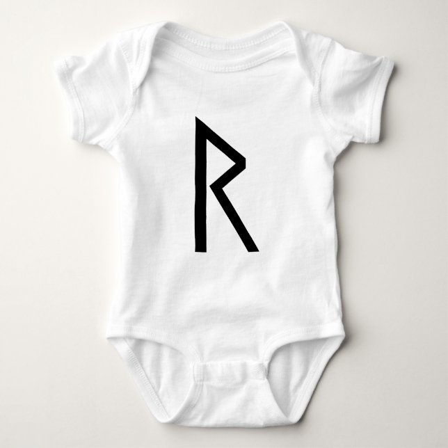 BODY PARA BEBÉ RUNA DE RAIDO (Anverso)