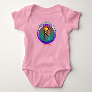 Body Para Bebé #RuneKids Bebé Feliz y Saludable