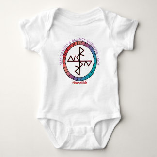 Body Para Bebé #RuneKids Safe Travels & Balance Baby Bodysuit