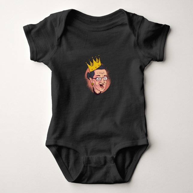 Body Para Bebé Ruth Bader (Anverso)
