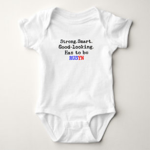 Body Para Bebé ruyn strong