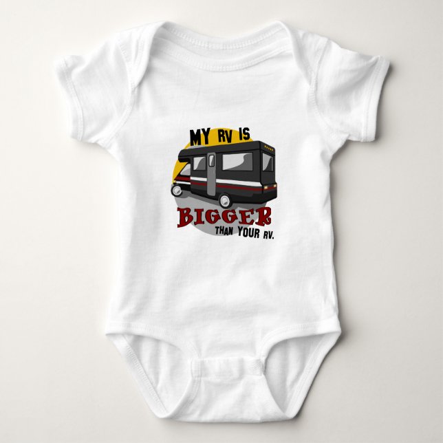 Body Para Bebé RV Camper Baby Bodysuit (Anverso)