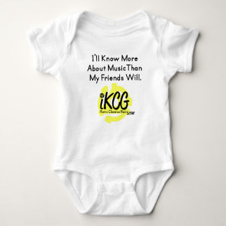 Body Para Bebé "Sabré más…" logowear del iKCG para el bebé
