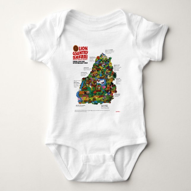 Body Para Bebé Safari del país del león (Loxahatchee, la Florida) (Anverso)