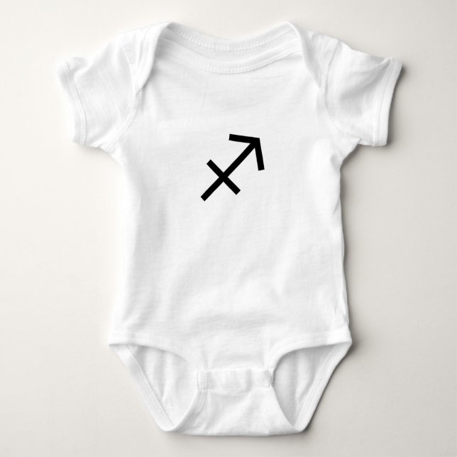 Body Para Bebé Sagittarius (Anverso)