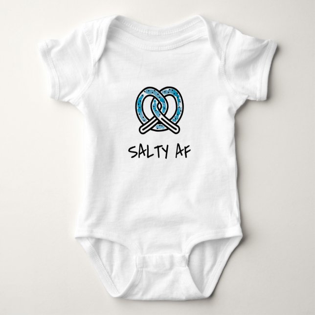 Body Para Bebé Salty AF - Baby Bodysuit (Anverso)