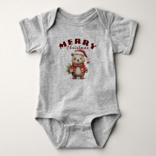 Body Para Bebé Saludo de los navidades