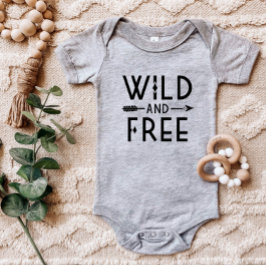 Body Para Bebé Salvaje y libre