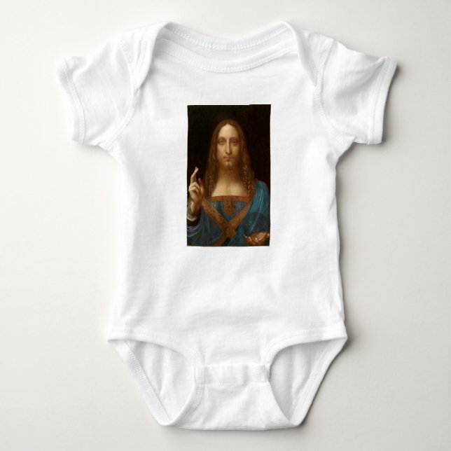 Body Para Bebé Salvator Mundi (Salvador del Mundo) (da Vinci) (Anverso)