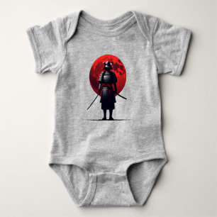 Body Para Bebé Samurai japonés