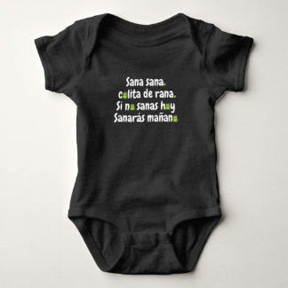 Body Para Bebé Sana Sana Colita de Rana