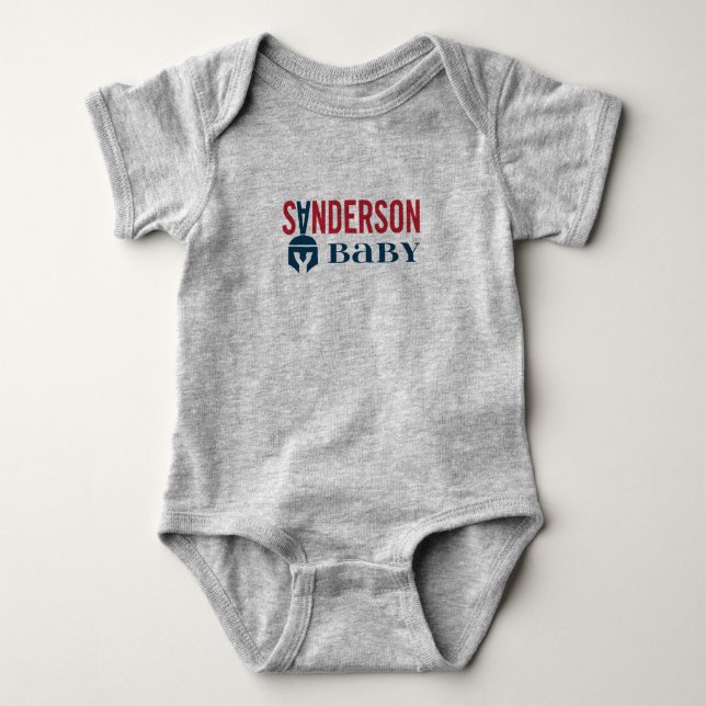Body Para Bebé Sanderson Baby (Anverso)