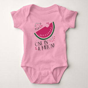 Body Para Bebé sandía uno en un romper de bebé melón