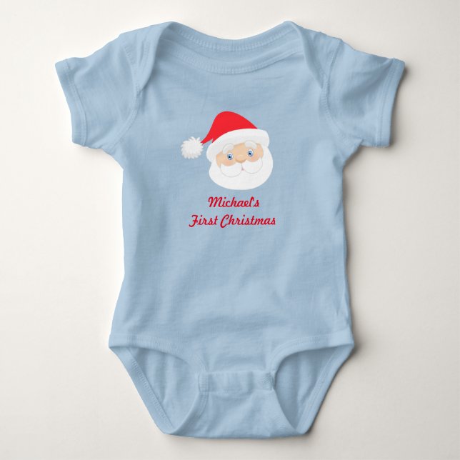 Body Para Bebé Santa Adorable (Anverso)