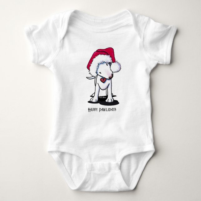 Body Para Bebé Santa Bully Baby Bodysuit (Anverso)