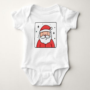 BODY PARA BEBÉ SANTA CLAUS
