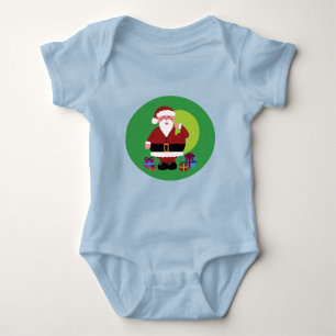 Body Para Bebé Santa Claus con camiseta de bebé
