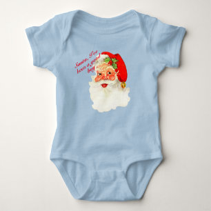 Body Para Bebé Santa I ha sido bueno Navidades personalizados beb