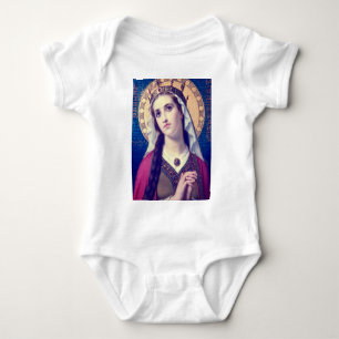 Body Para Bebé Santa Isabel de Hungría Estilo Romántico Premium