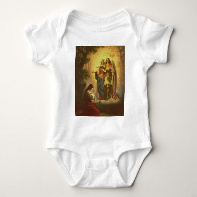 Body Para Bebé Santa Juana de Arco (Anverso)