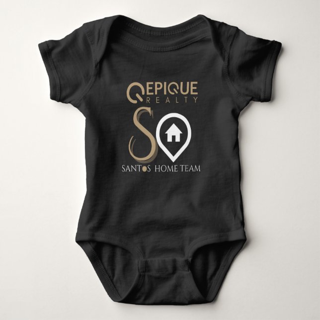 Body Para Bebé Santos x Epique Baby Bodysuit v2 (Anverso)
