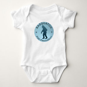 Body Para Bebé Sasquatch Para Presidente