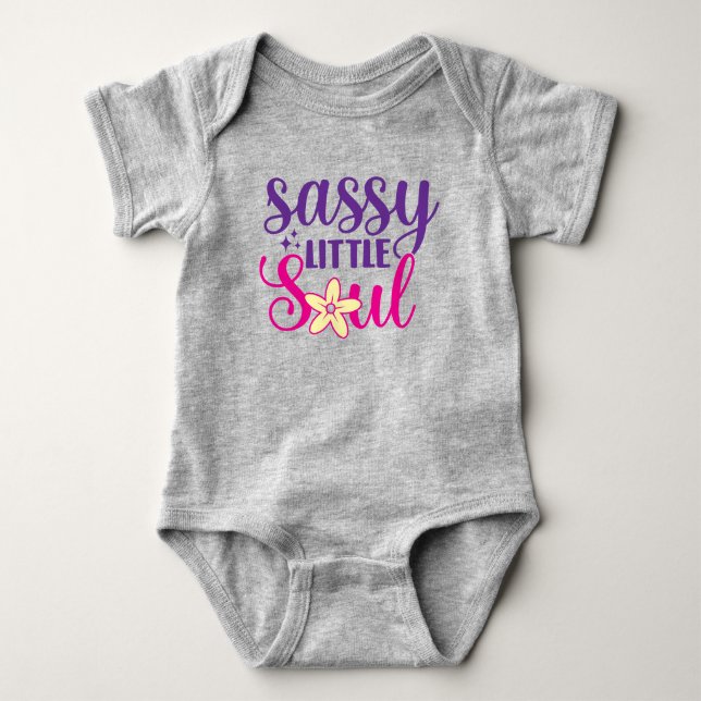 Body Para Bebé Sassy (Anverso)