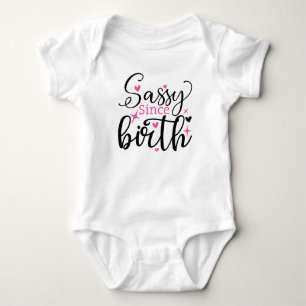 Body Para Bebé Sassy desde el Nacimiento - Chica Divertida