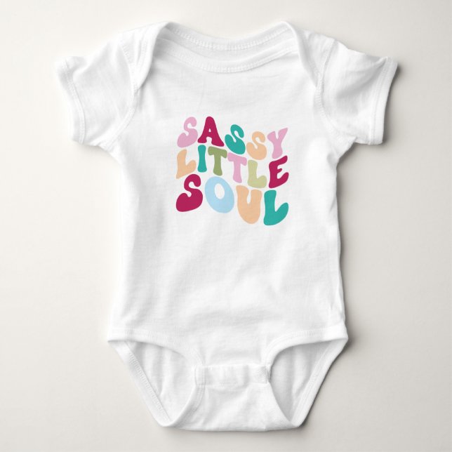 Body Para Bebé Sassy Little Soul (Anverso)