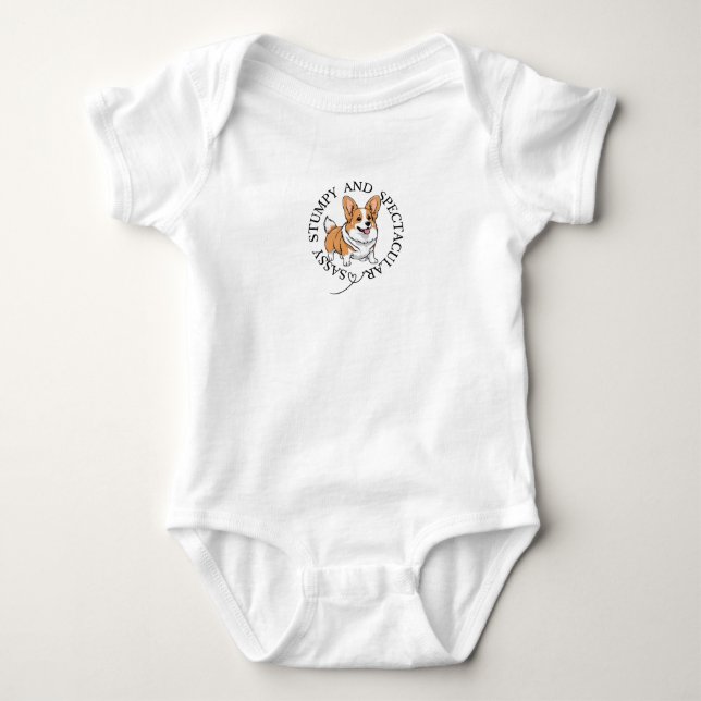 Body Para Bebé Sassy Stumpy Espectacular (Anverso)