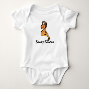 Body Para Bebé Saucy-Saurus: Encanto Dino Caprichoso