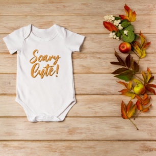 Body Para Bebé Scary Cute Halloween