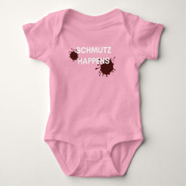 Body Para Bebé Schmutz Happens Baby Girl Bodysuit