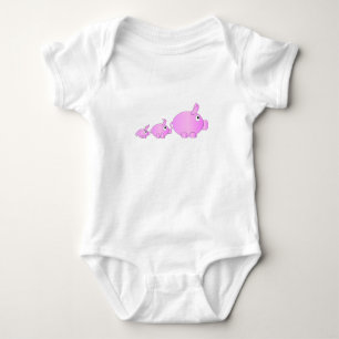 Body Para Bebé Schweinchenfamilie