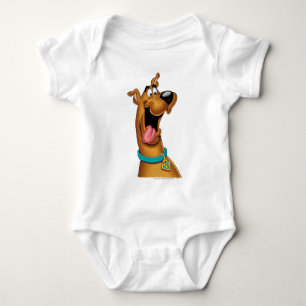Body Para Bebé Scooby-Doo excitó la cara