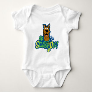 Body Para Bebé Scooby-Doo Paw Print Character Badge