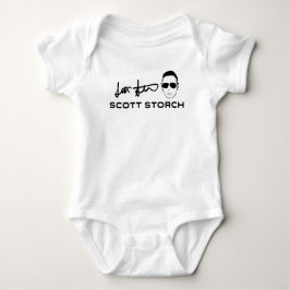 Body Para Bebé Scott Storch White Baby One Piece Baby Bodysuit