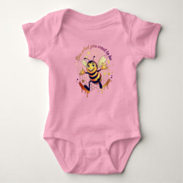 Body Para Bebé Sé lo que quieres ser – Abeja de Miel Adorable