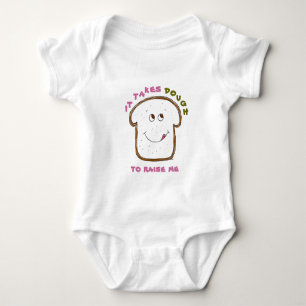 Body Para Bebé Se necesita Dough Baby (rosa/verde)