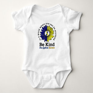 Body Para Bebé Sea Kind World Down Day Awareness Ribbon